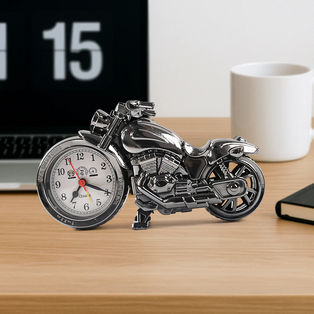 Motorcycle Alarm Clock, Motor Table Cloc...