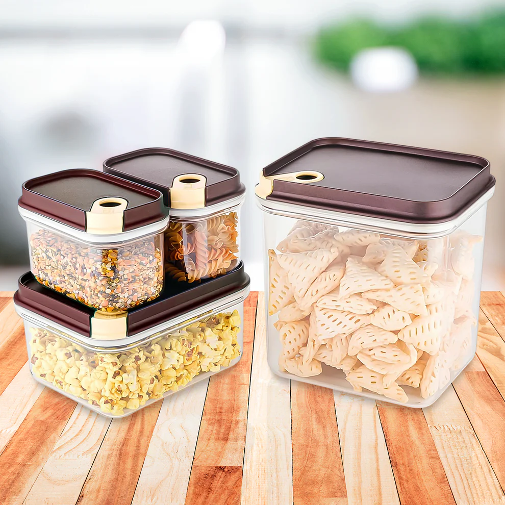 Ritu Push 'N' Lock Airtight Food Storage...