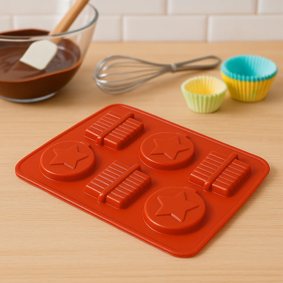 6 Cavity Silicone Mold Tray: Perfect for...