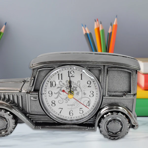 Car Model Clocks, Pen Holder Function AB...