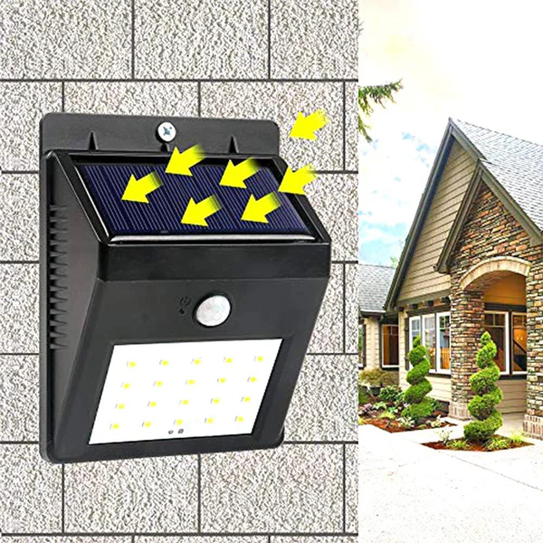 Solar Security LED Night Light for Home...