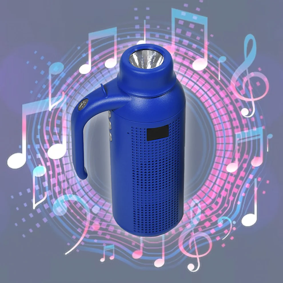 Smart Bluetooth Speaker with Torch & Nig...