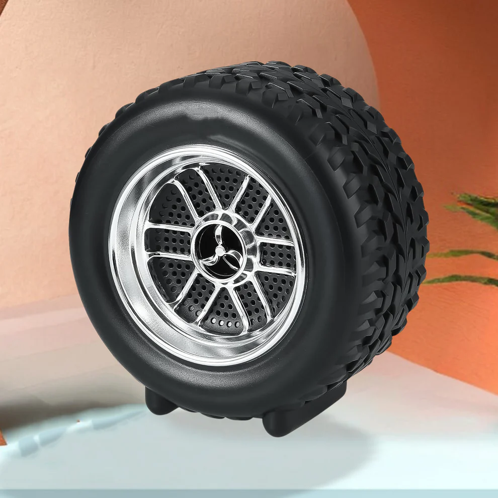 Portable Tyre / Wheel Shape Wireless Blu...