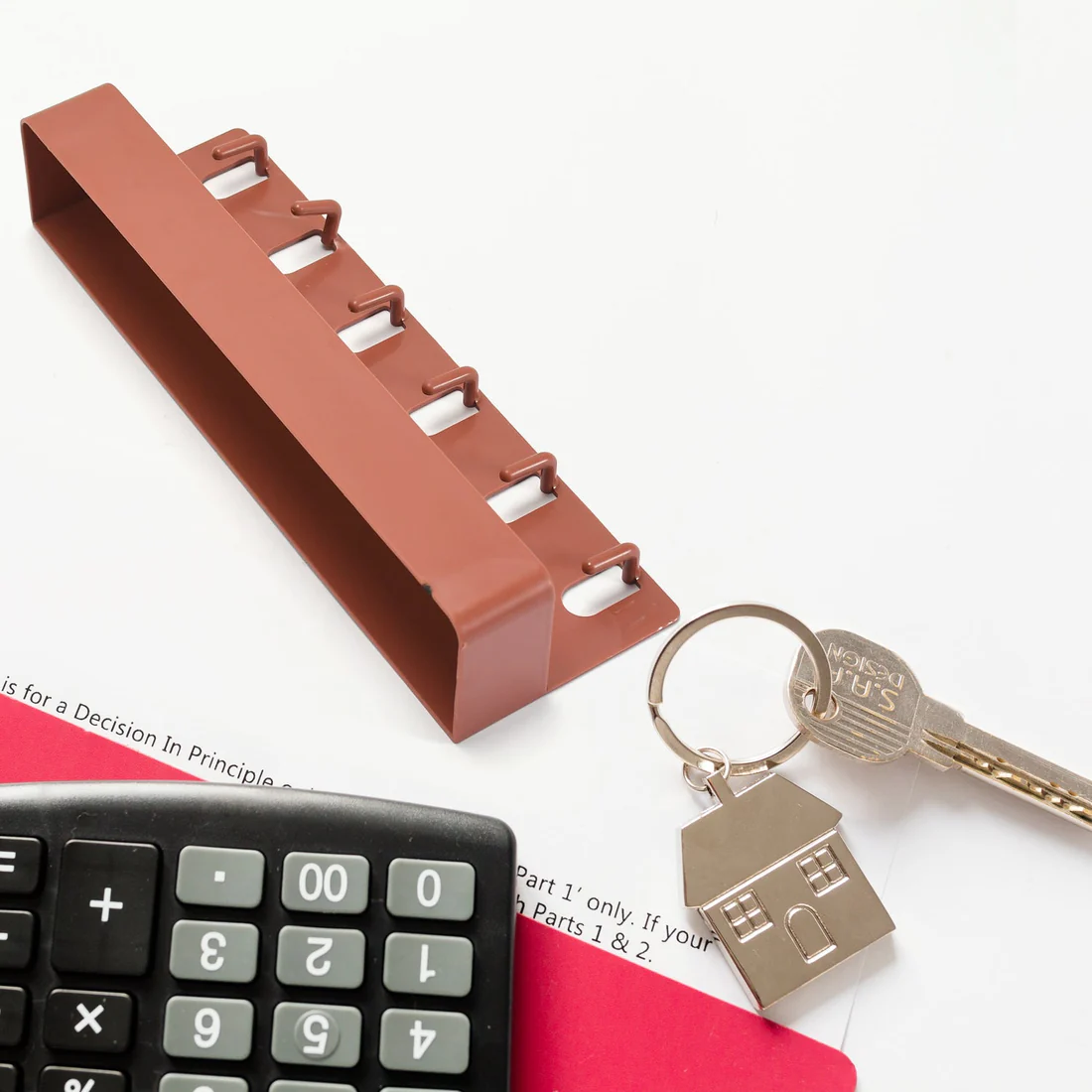 Key Holder & Multiuse 6 Hook Stand For H...