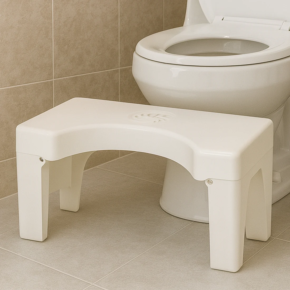 Plastic Non-Slip Folding Toilet Squat St...
