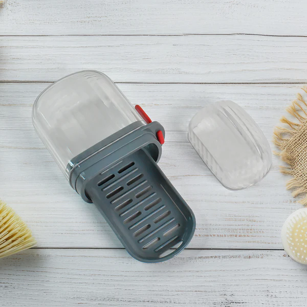 Multipurpose Soap Box Holder with Transp...