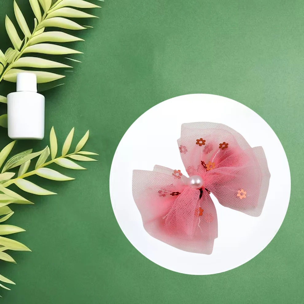 Hair Bow Knot Clip Suitable For Girls (1...