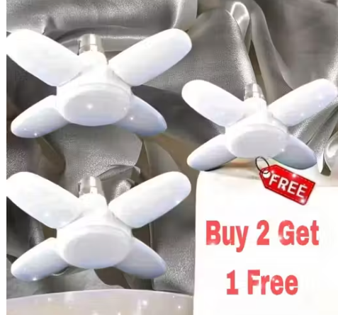 LIGHT 25 WATT 4 FAN LED BULB LIGHT HOME...