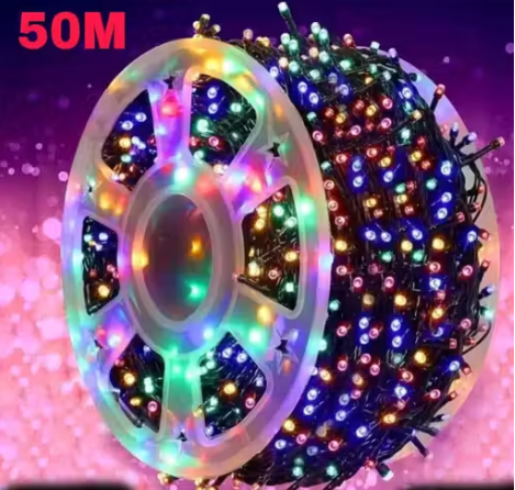 50 METER String rice Light with 7 Color...