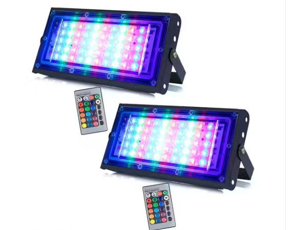LED 50W RGB Brick Light Multi Color Outd...