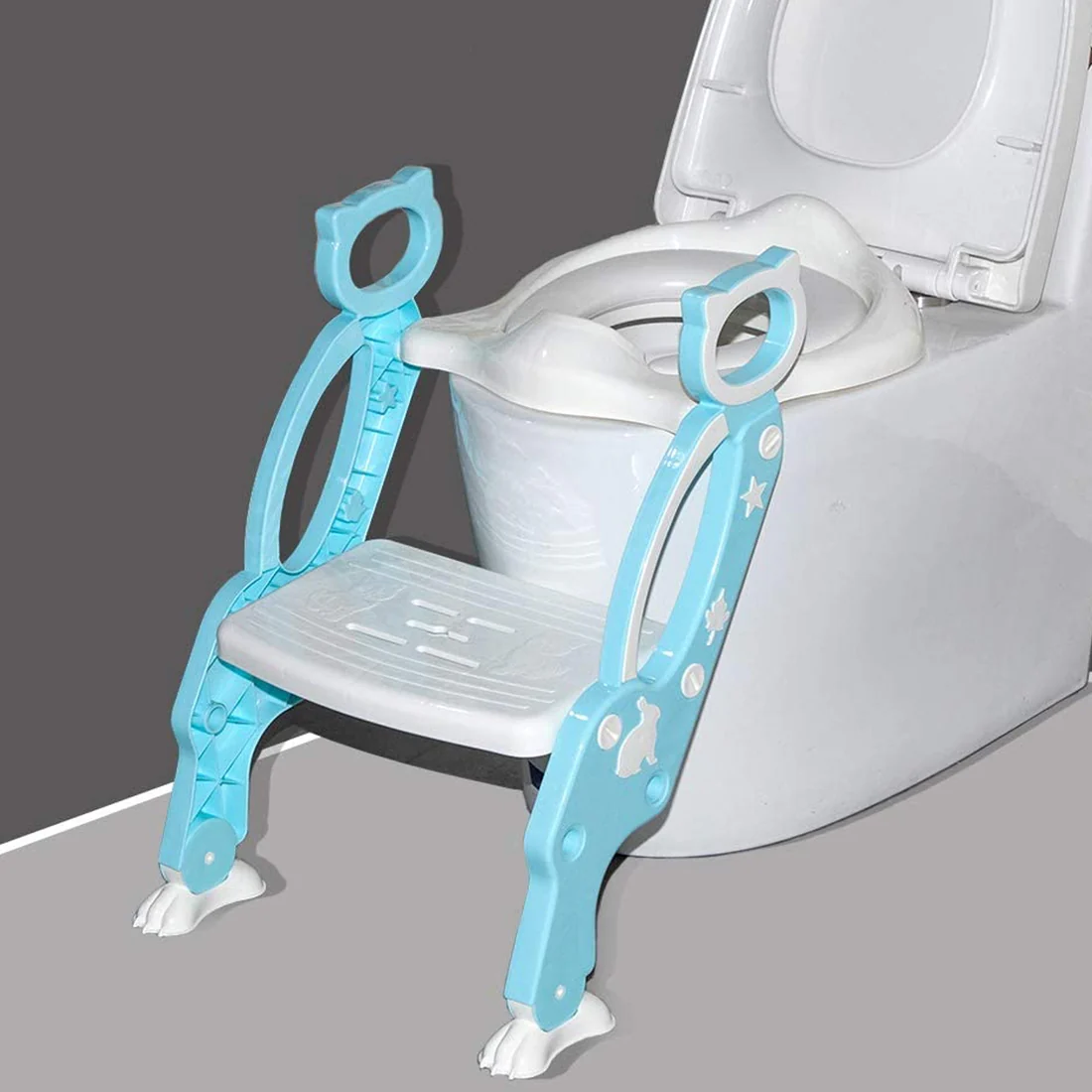2 In 1 Potty Training Toilet Seat with S...