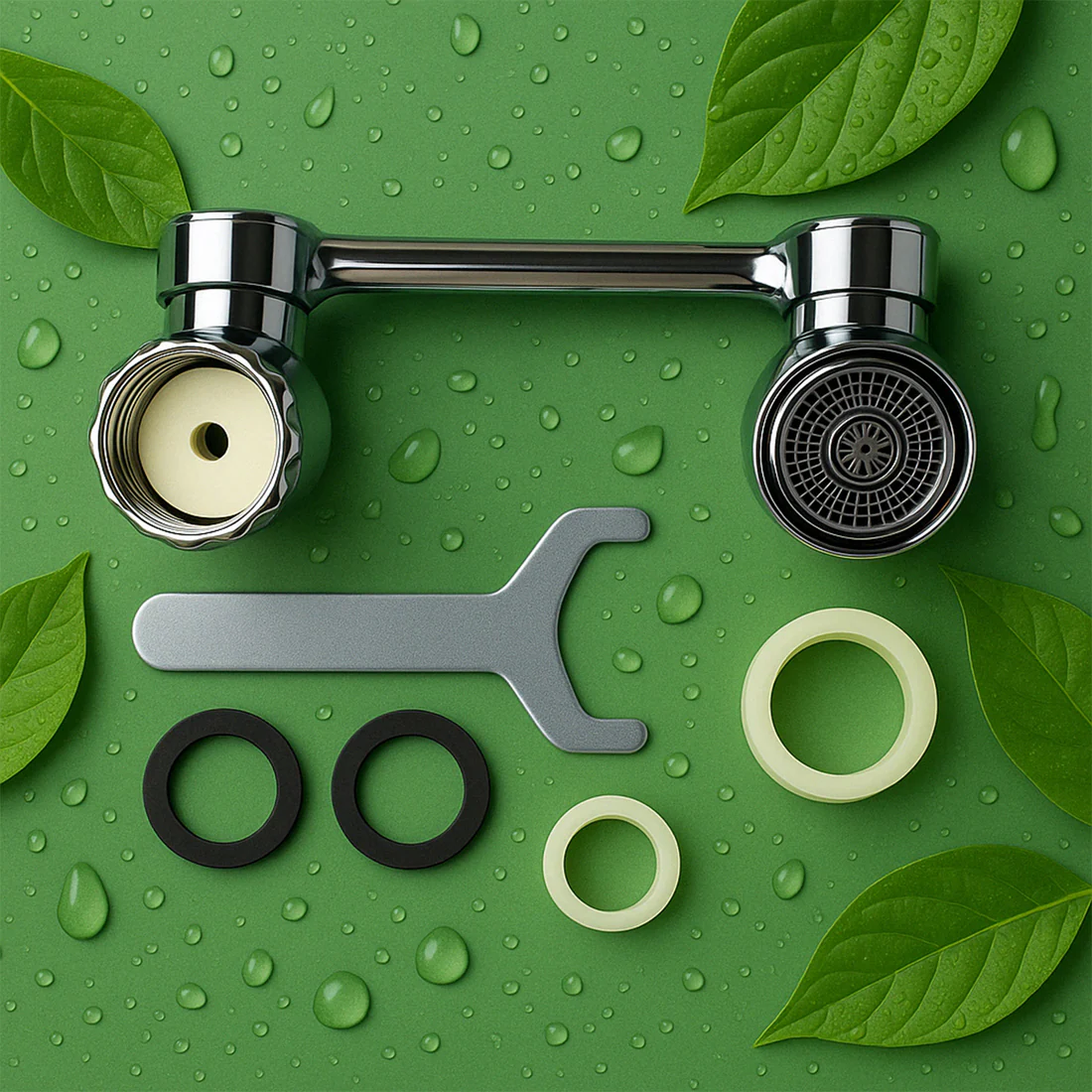 Water-Saving Faucet Filter with 1080 Rot...