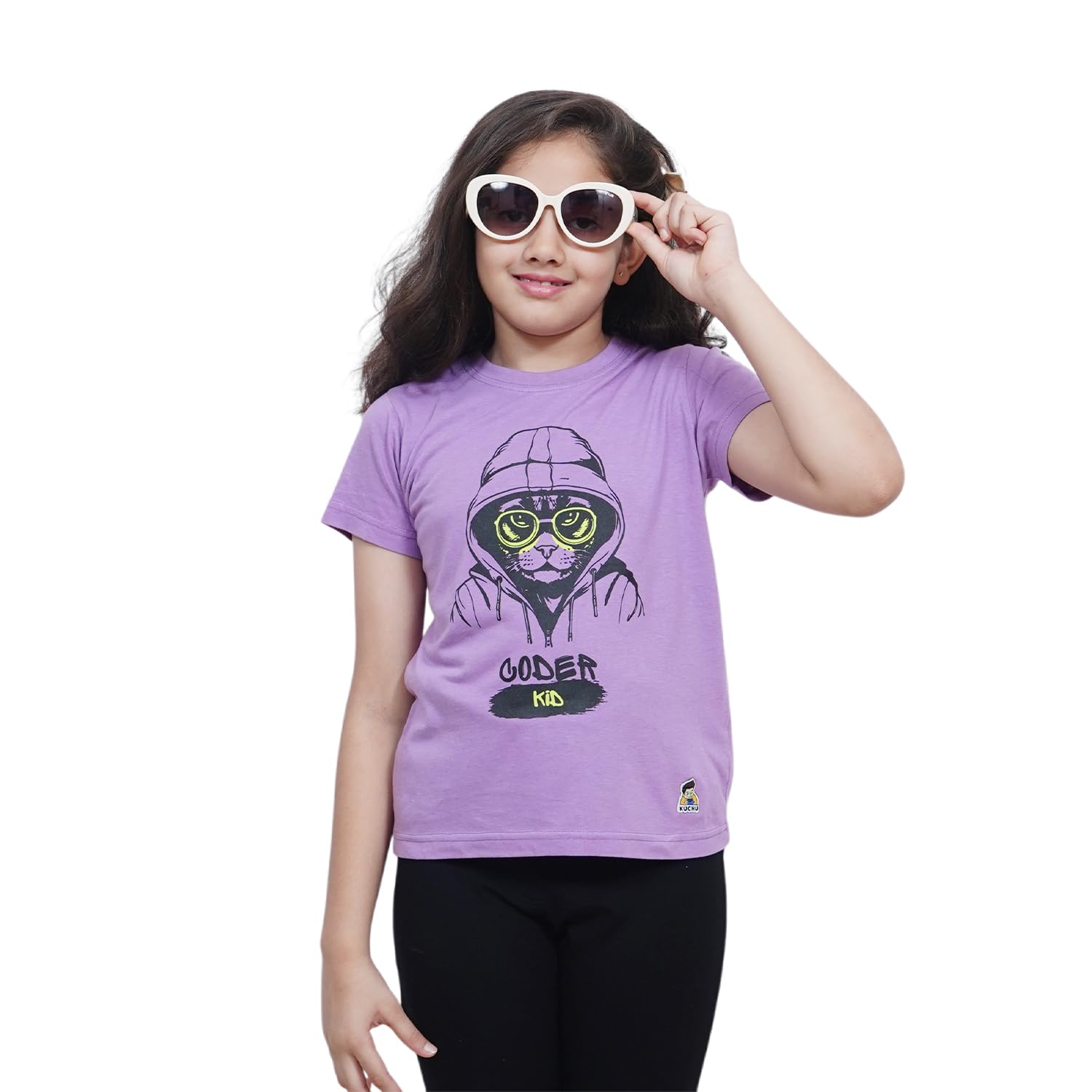 Kids’ Unisex T-Shirt  – Purple “Coder Ca...