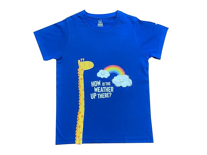 Unisex Weather Graphic Cotton Modal T Shirt Soft Breathable Tee