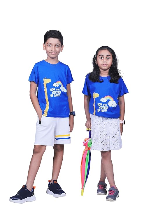 Unisex Weather Graphic Cotton Modal T Shirt Soft Breathable Tee