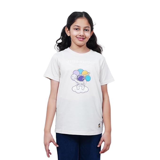 Unisex Kids’ T-Shirt – Astro Naughty Car...