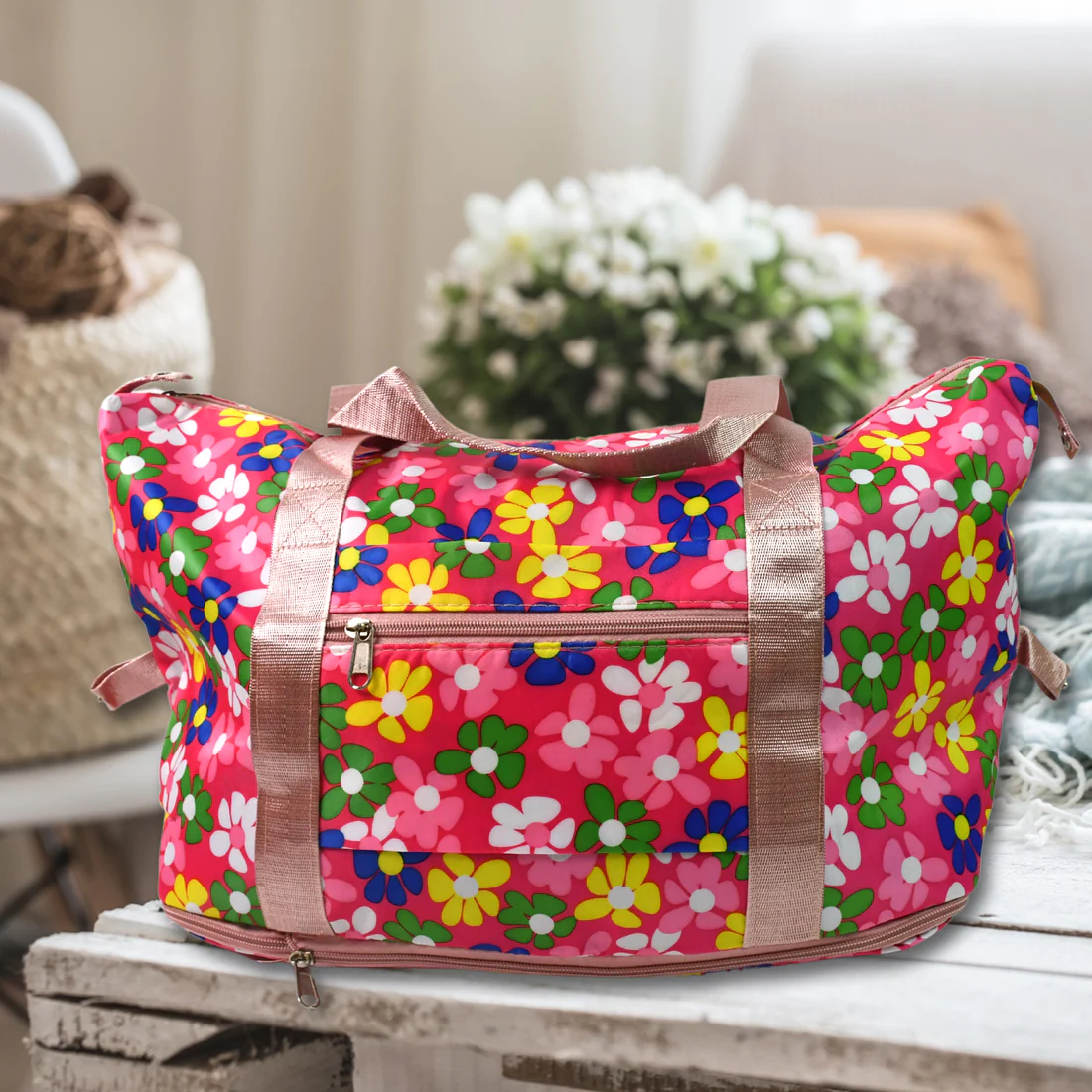 Large Capacity Folding Travel Bag, Multi...