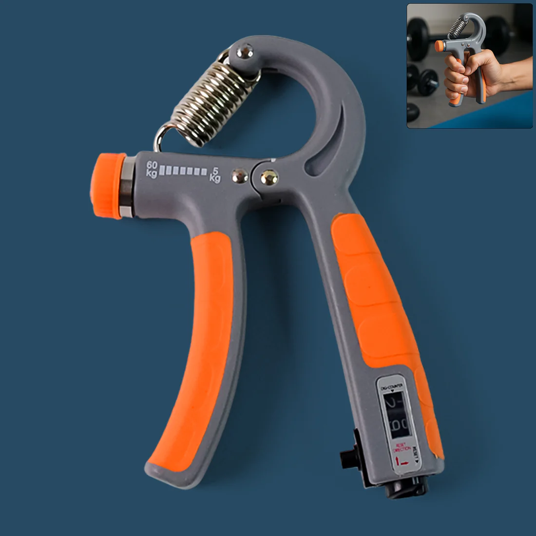 Adjustable Hand Grip Strengthener with C...