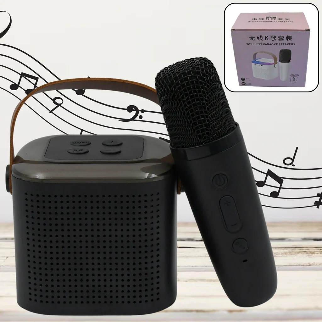 Wireless Speaker Microphone Set, RGB Lig...
