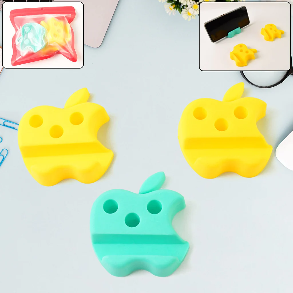 Multi-Functional Apple-Shaped Plastic Mo...