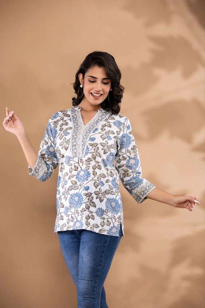Cotton Short Kurti