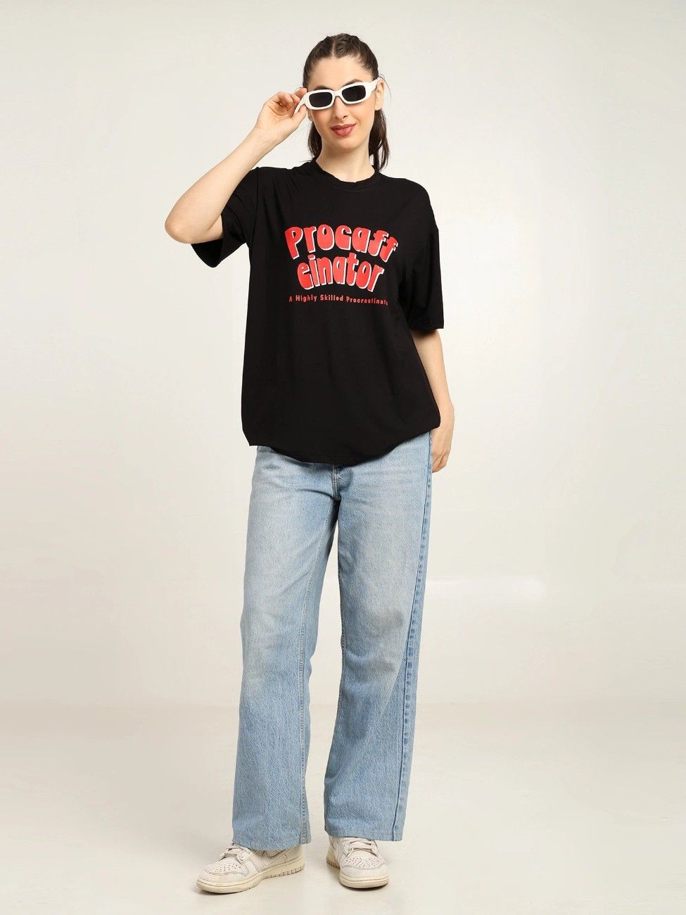 Women Oversized Bamboo T-Shirt – Soft, B...