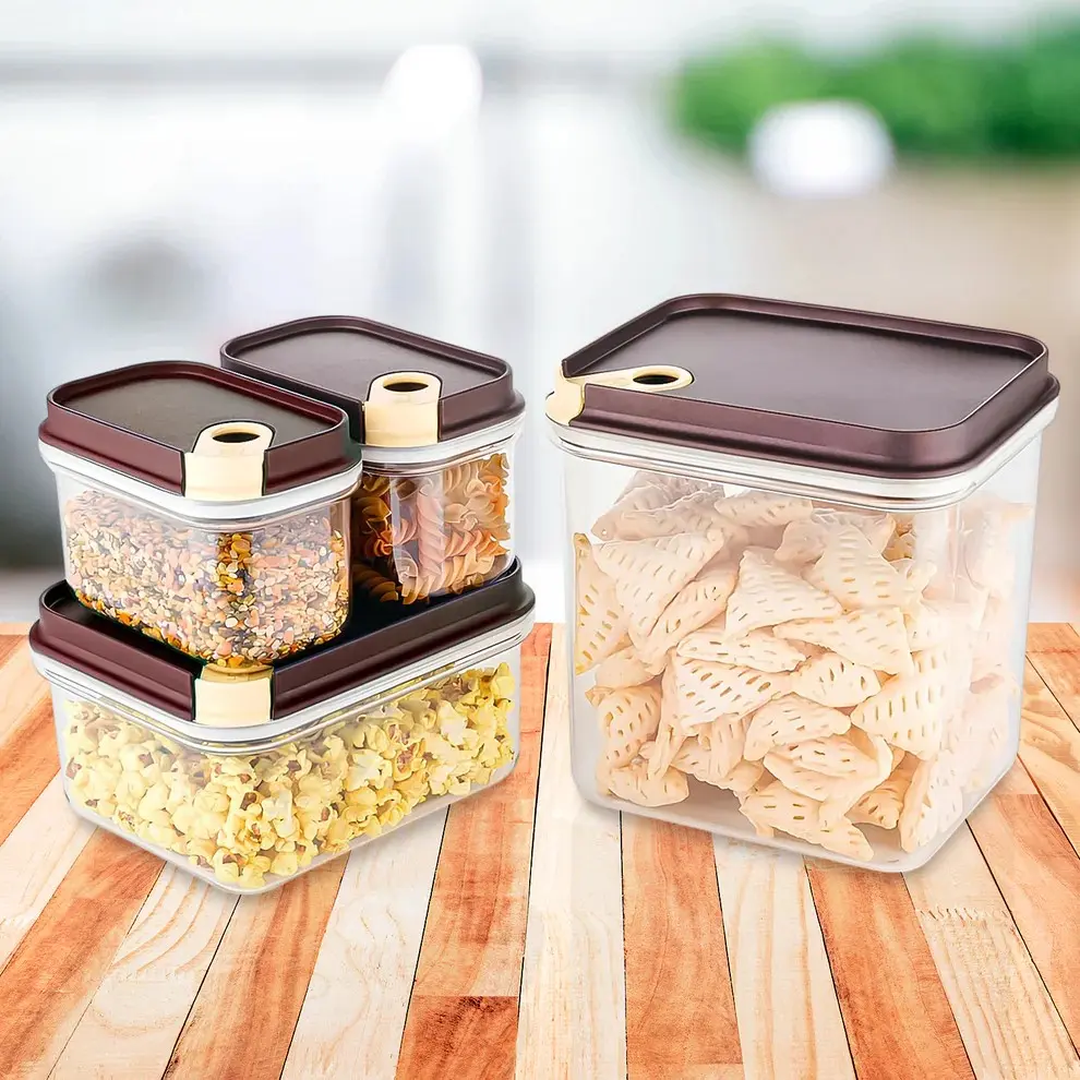 Ritu Push 'N' Lock Airtight Food Storage...