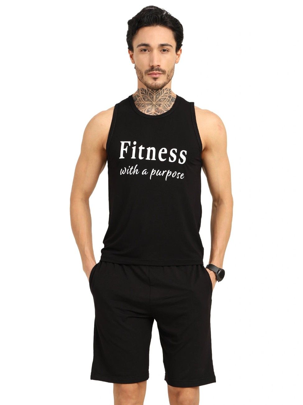 Men’s Bamboo Gym Vest – Soft, Breathable...