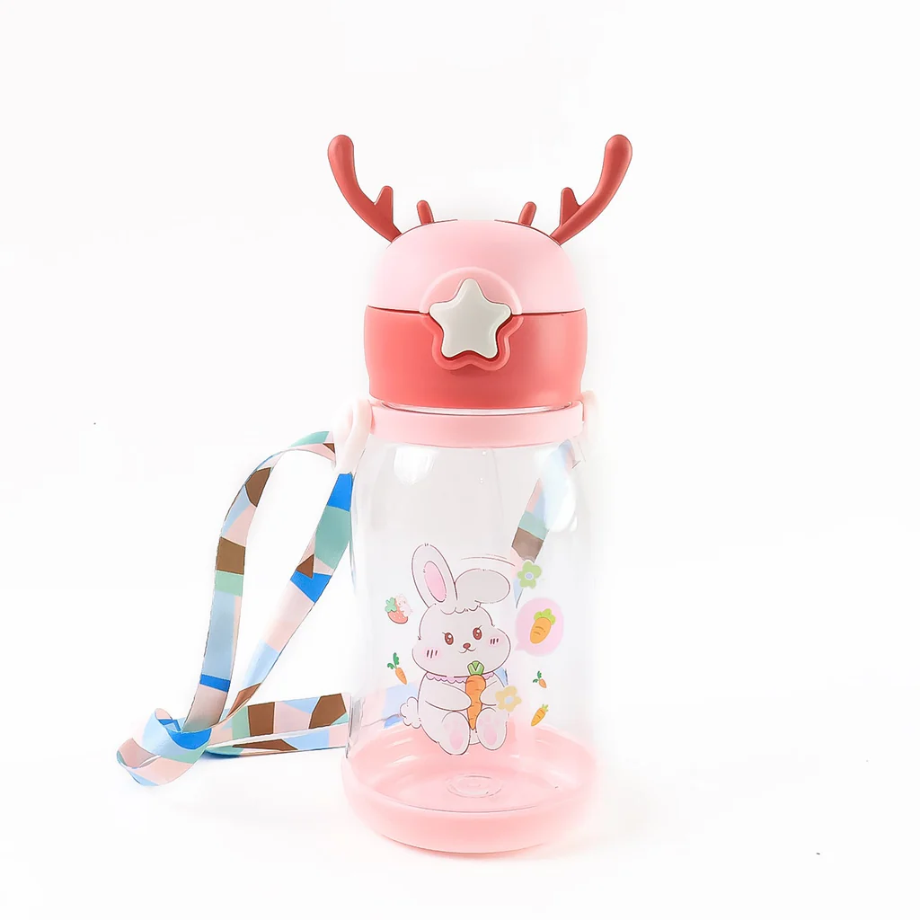 Cute Cartoon Water Bottle Approx 450ML