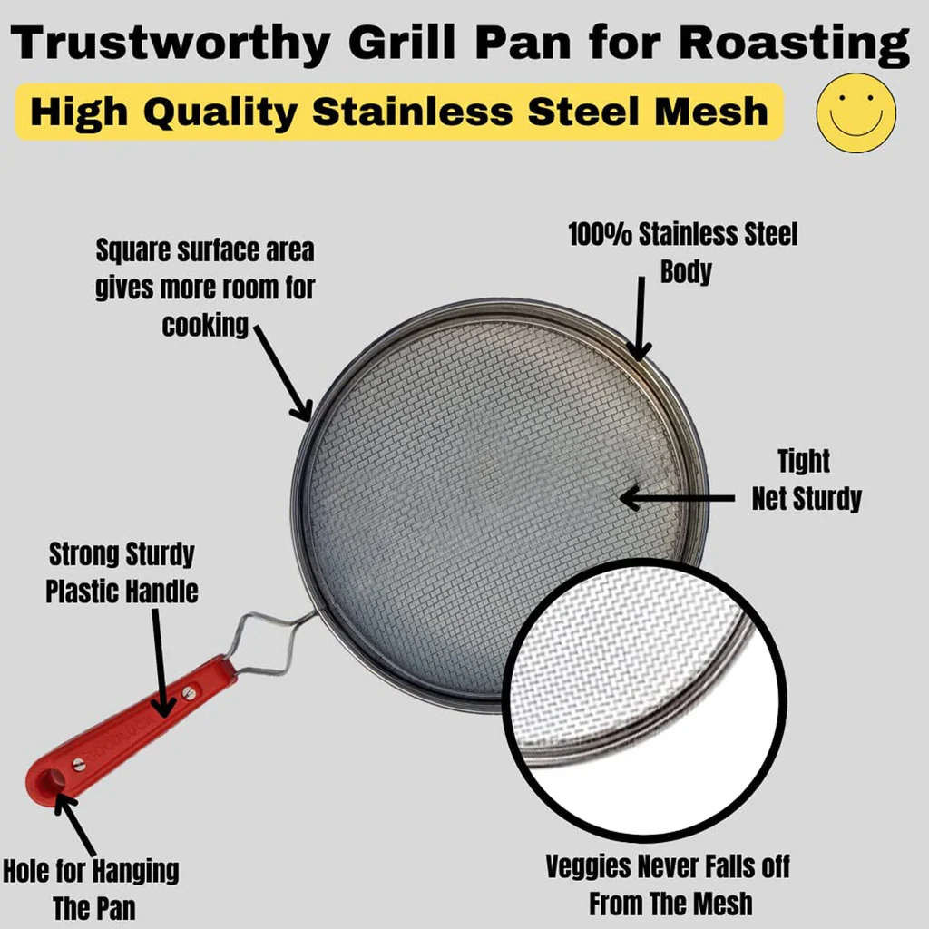 Steel Roaster Grill Jali For Tandoor & Chapati Roast Use