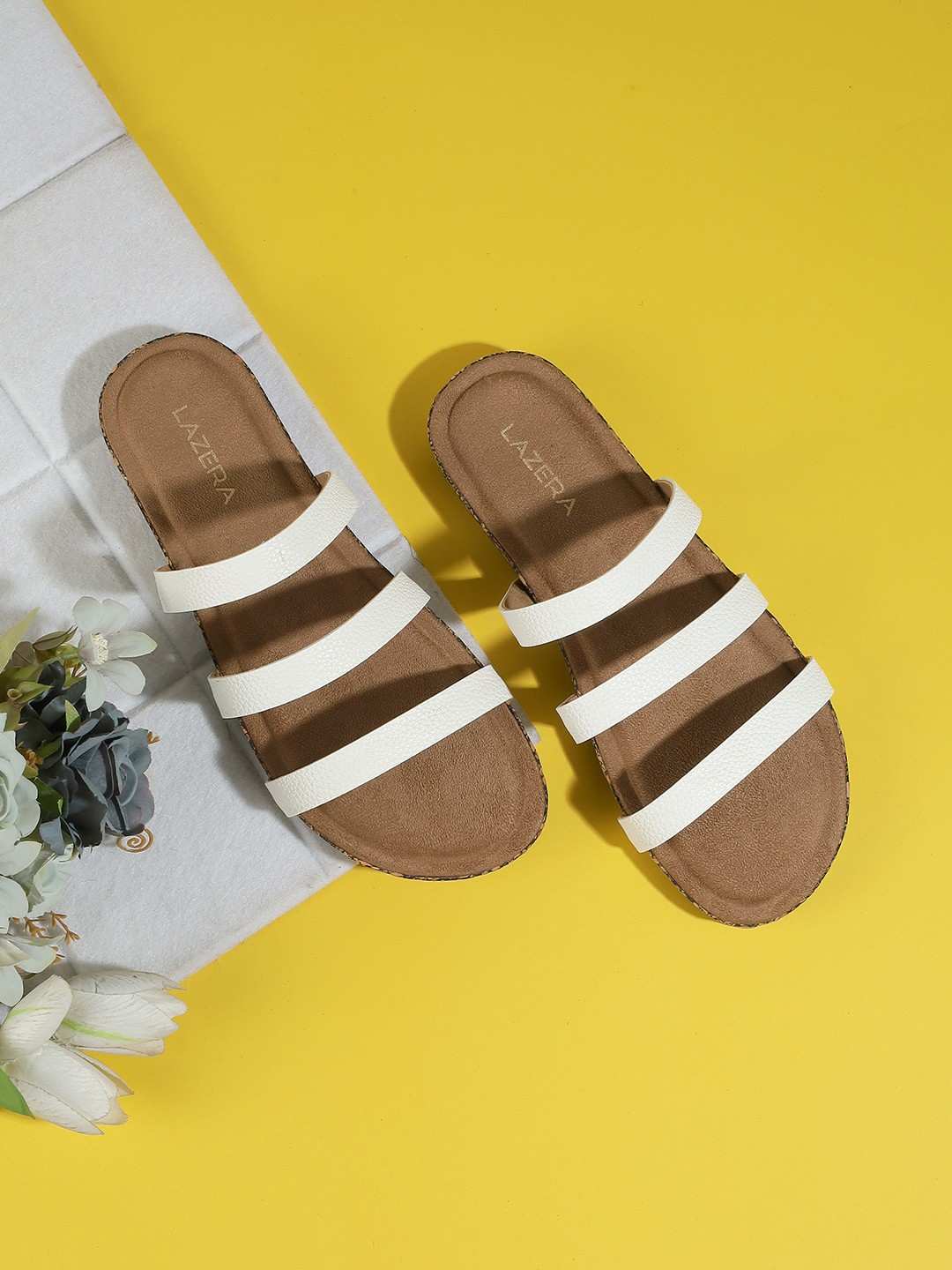Women’s Triple Strap Slides | Mule Sanda...