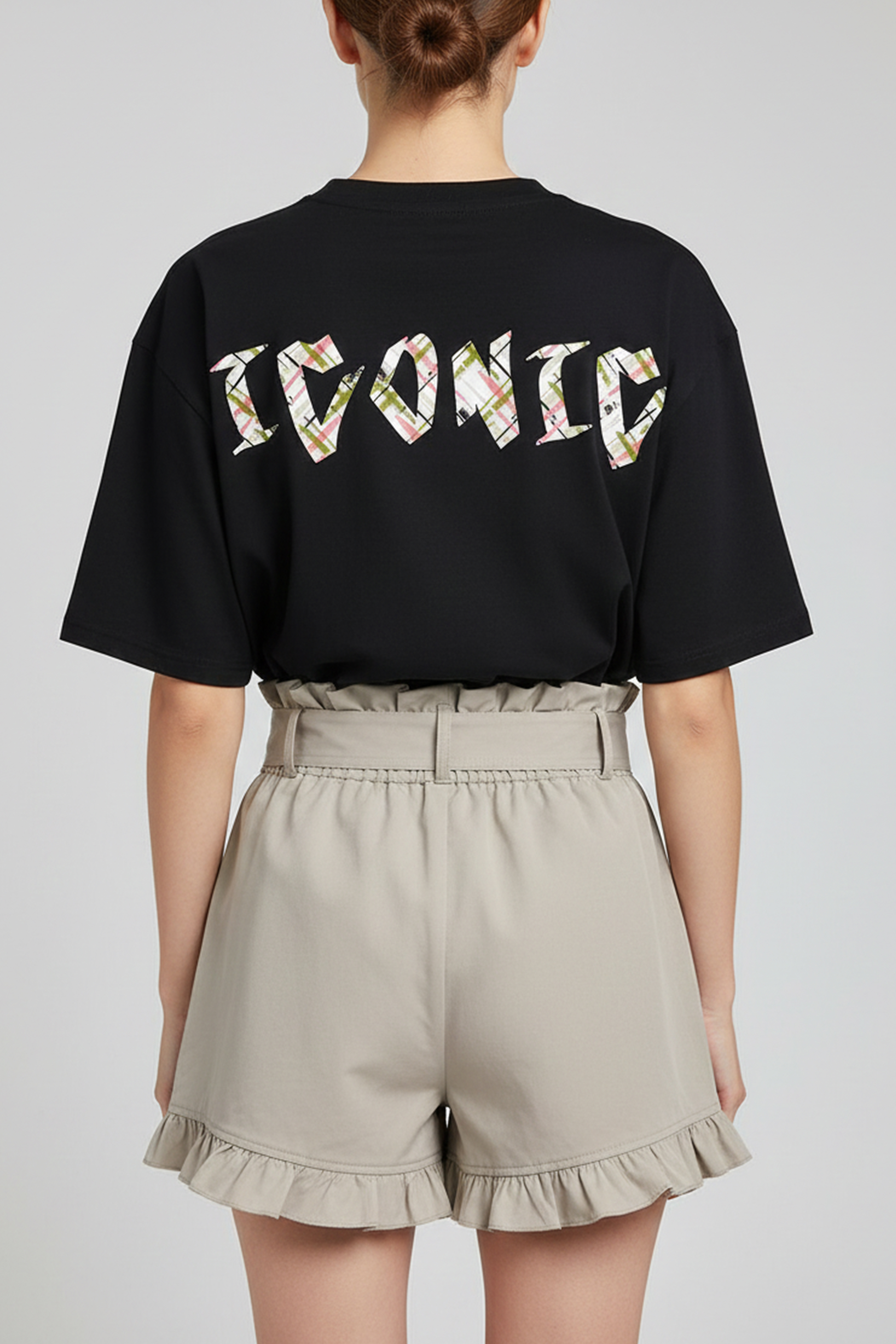 ICONIC GRAPHIC PRINTED OVERSIZED T-SHIRT