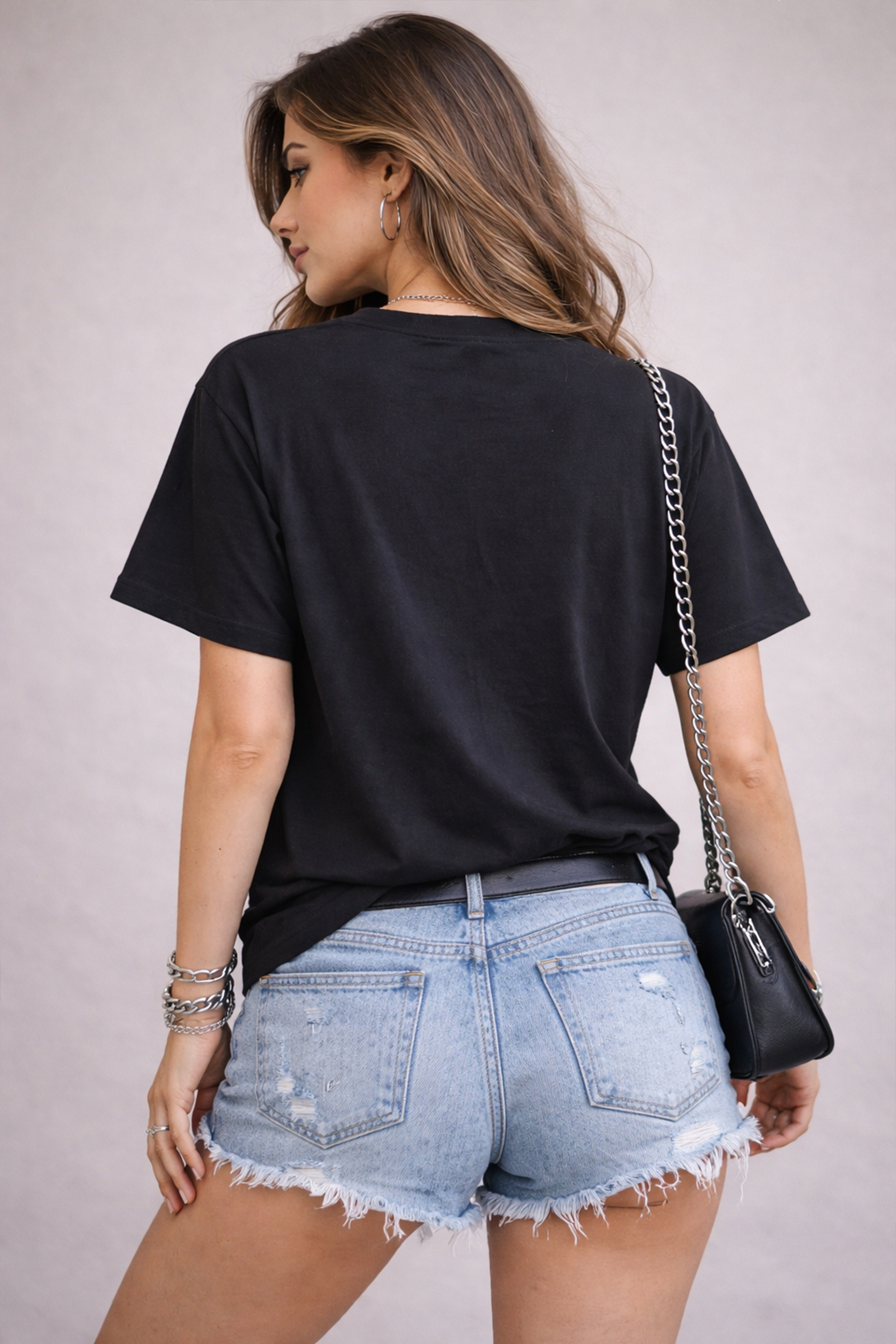 CONFIDENCE GRAPHIC PRINTED OVERSIZED TEE