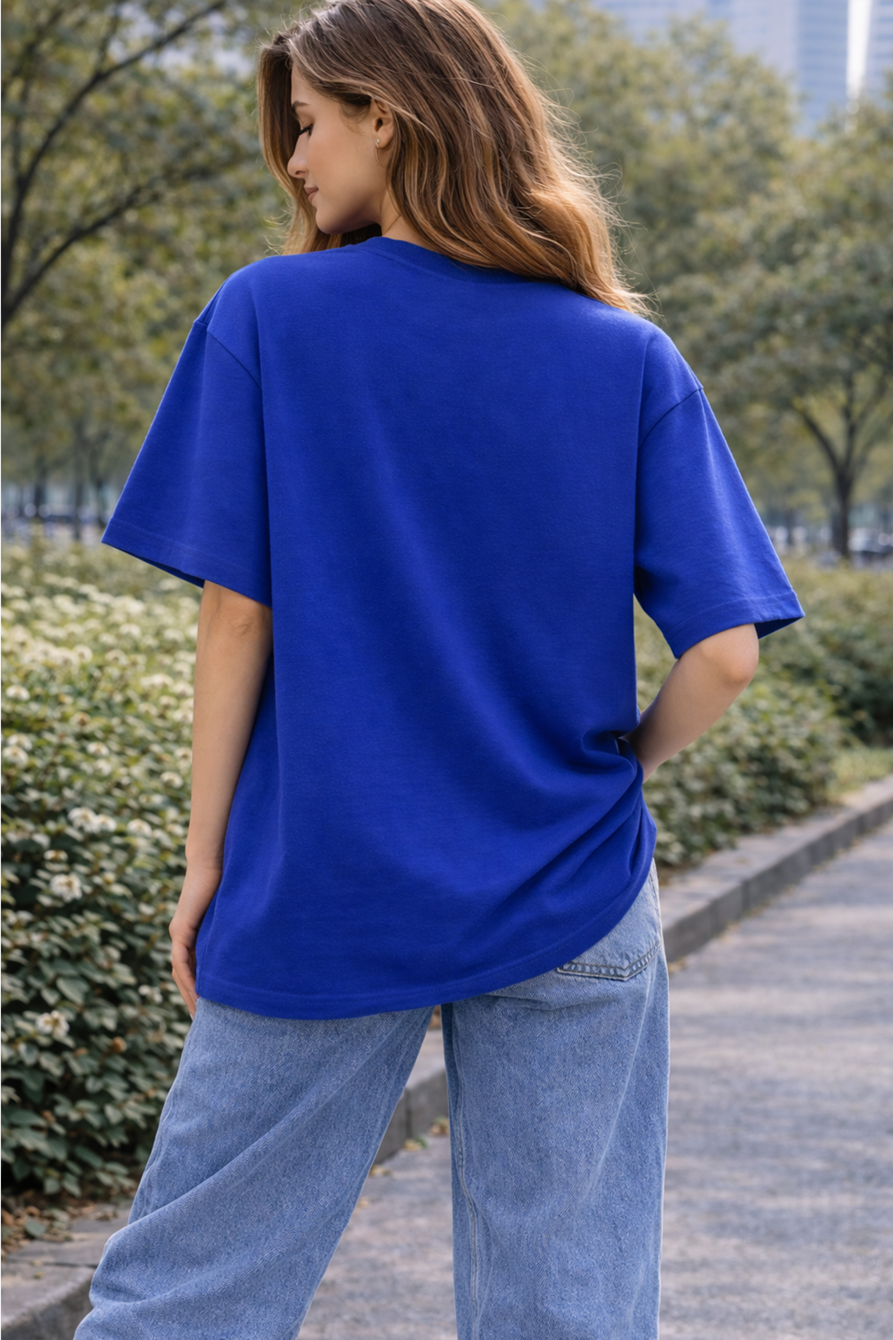 FLORA VIBE GRAPHIC OVERSIZED T-SHIRT