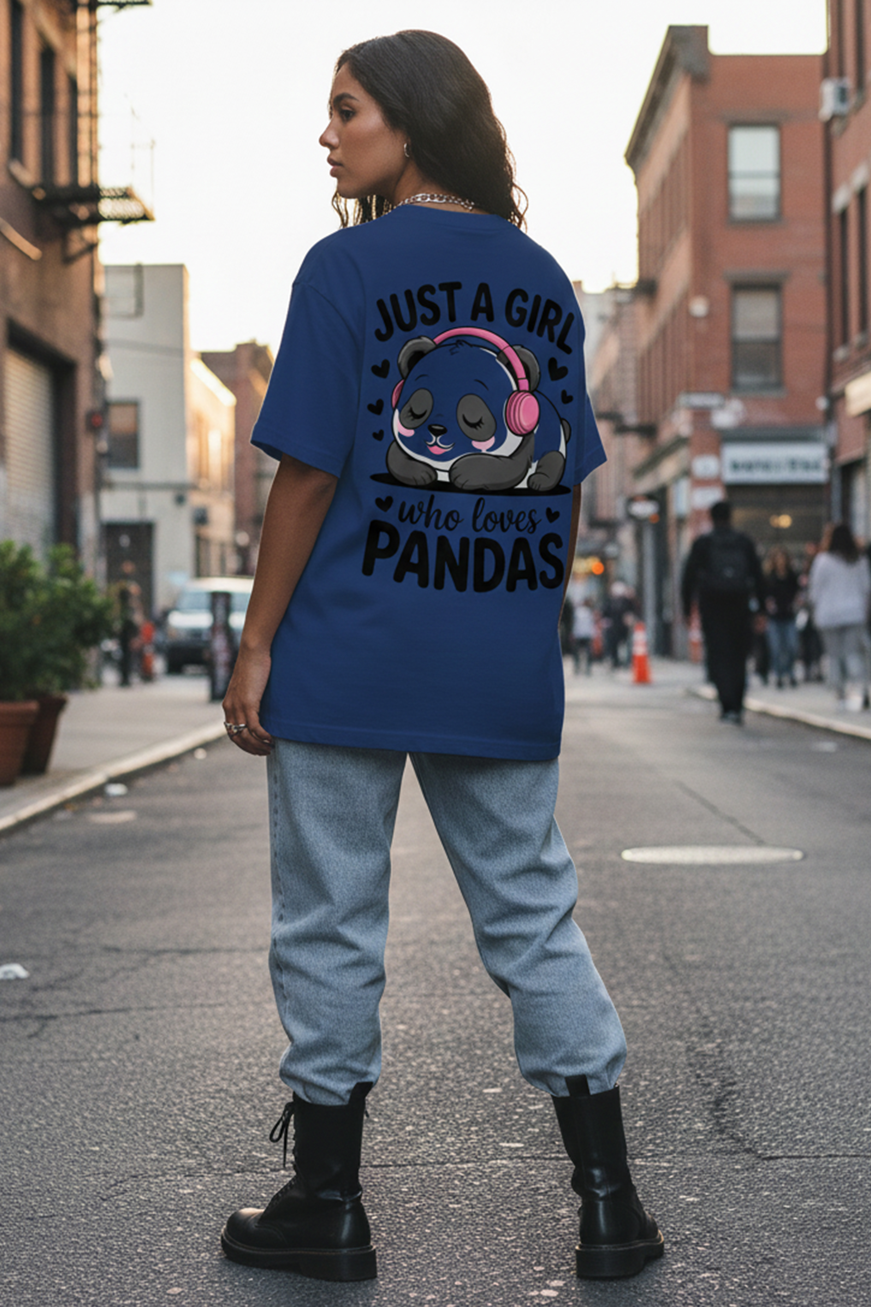 PANDA PULSE OVERSIZED TEE