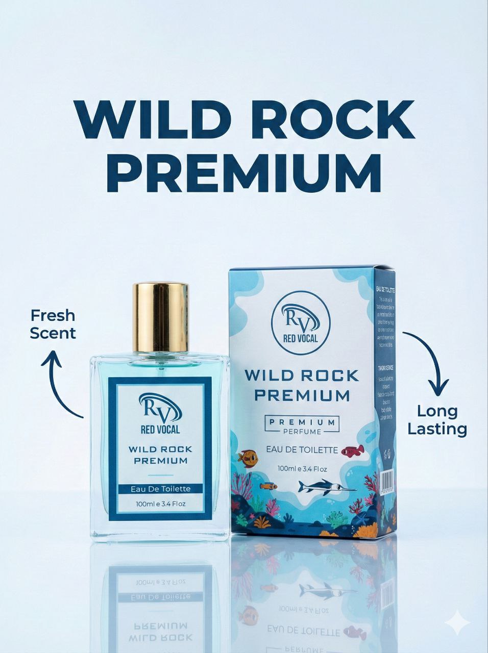 Red Vocal Wild Rock Premium Perfume Eau...