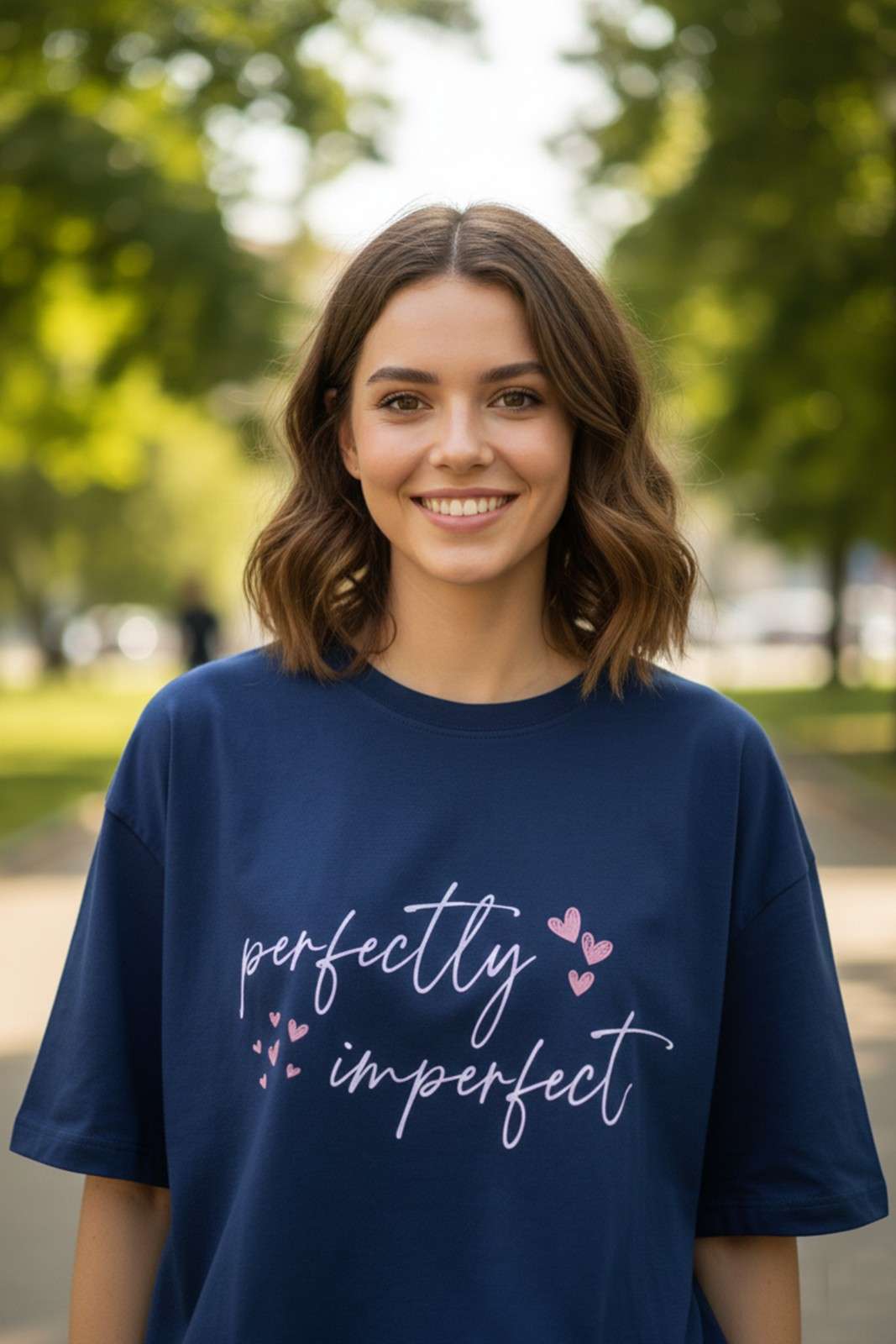 PERFECT GRAPHIC PRINTED OVERSIZED T-SHIRT