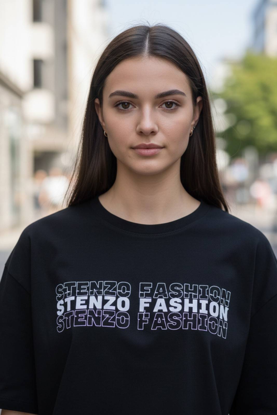 GRAPHIC PRINTED OVERSIZED T-SHIRT