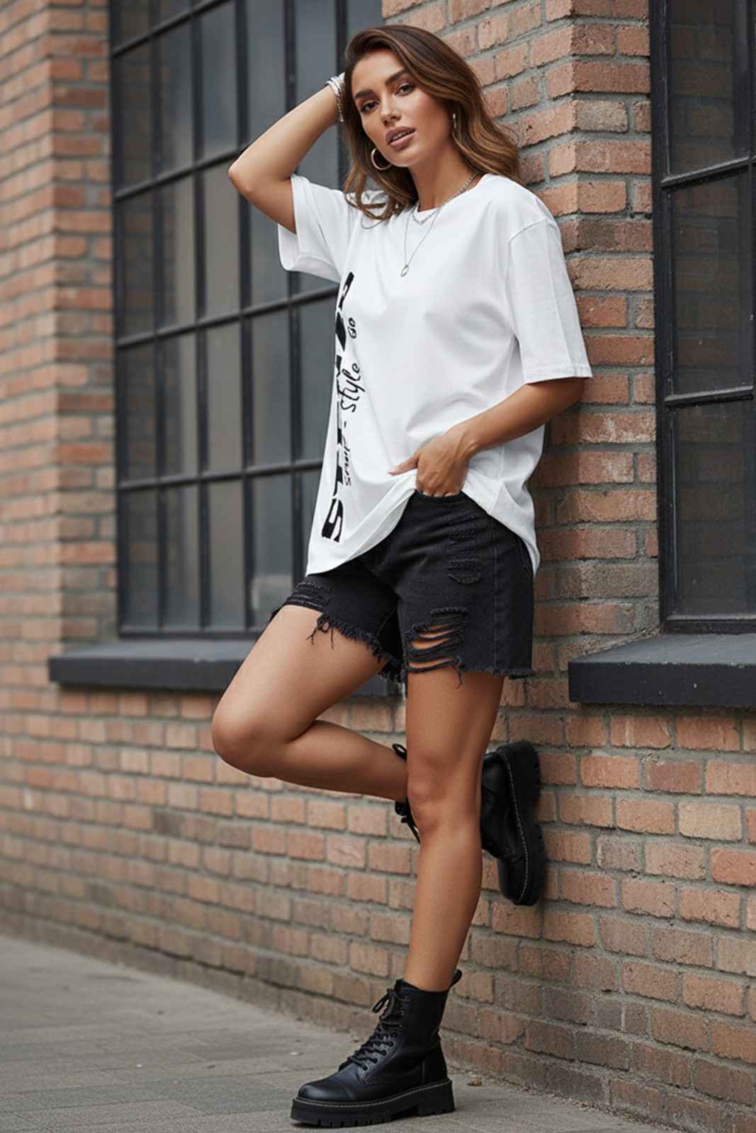 VERTICAL OVERSIZED T-SHIRT