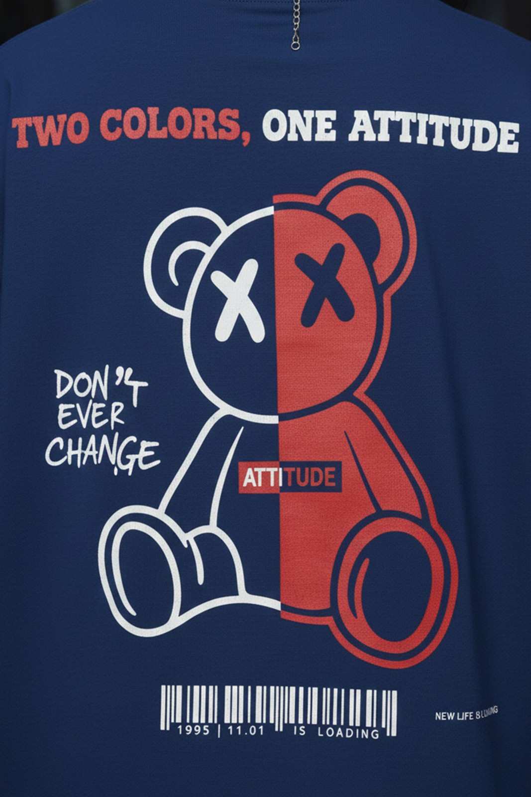 TEDDY GRAPHIC PRINTED OVERSIZED TEE