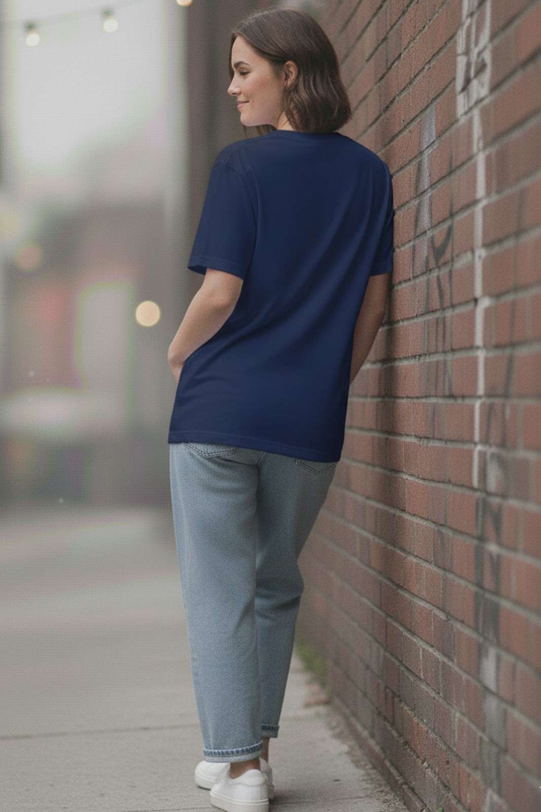 THE OASIS SCRIPT OVERSIZED TEE