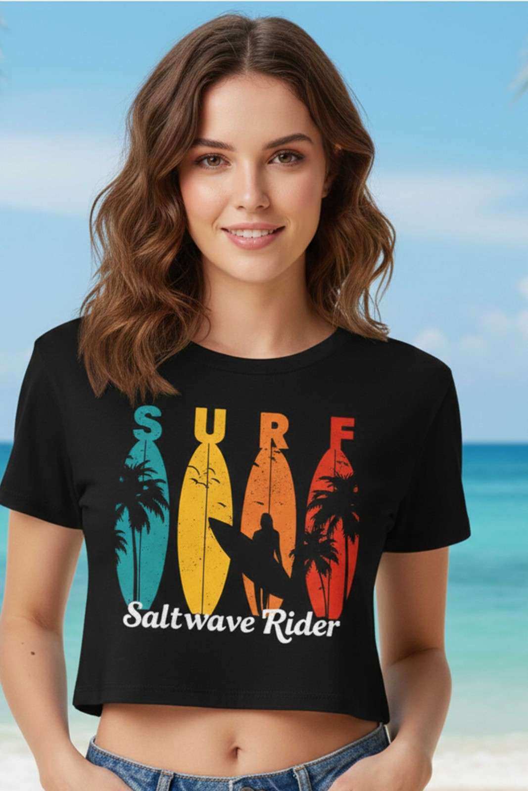 HERITAGE WAVE CROP TEE