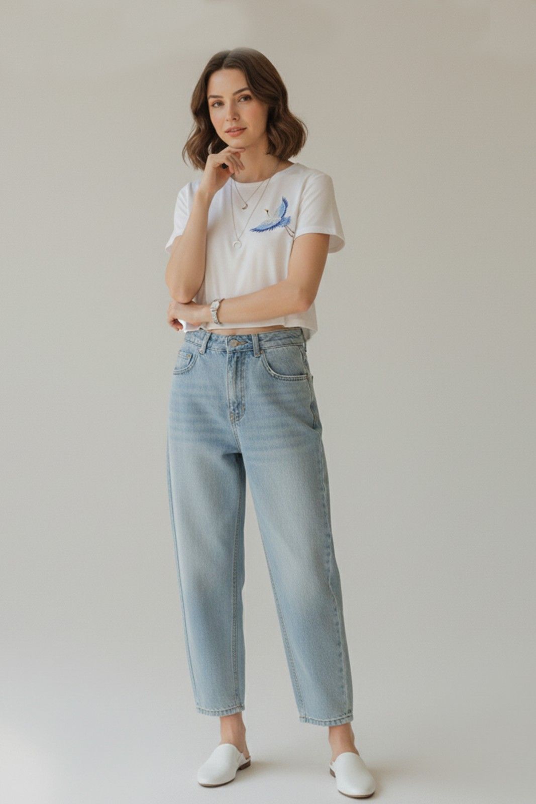 GRAPHIC PRINTED CROP TOP