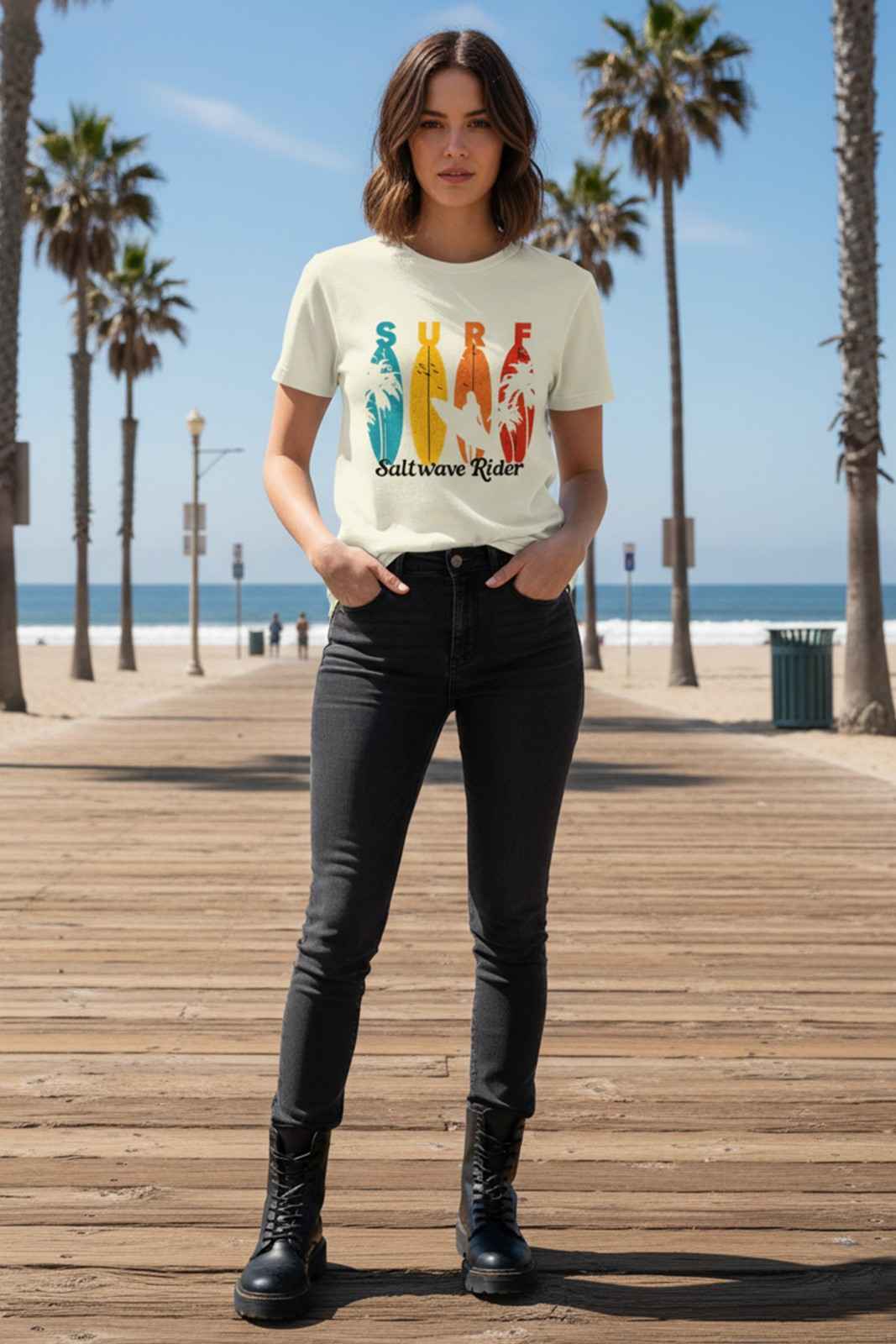 SUNSET BOARD GRAPHIC TEE