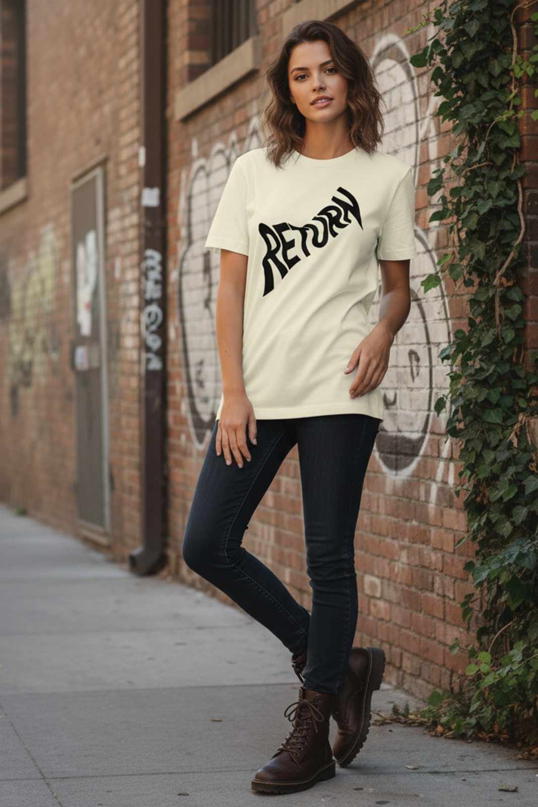 RETURN GRAPHIC PRINTED REGULAR TEE