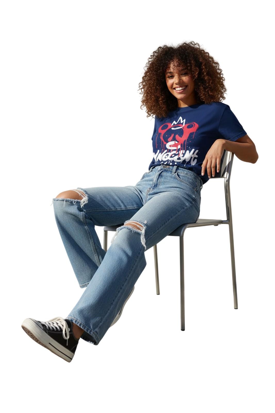 INNOCENT GRAPHIC PRINTED REGULAR T-SHIRT