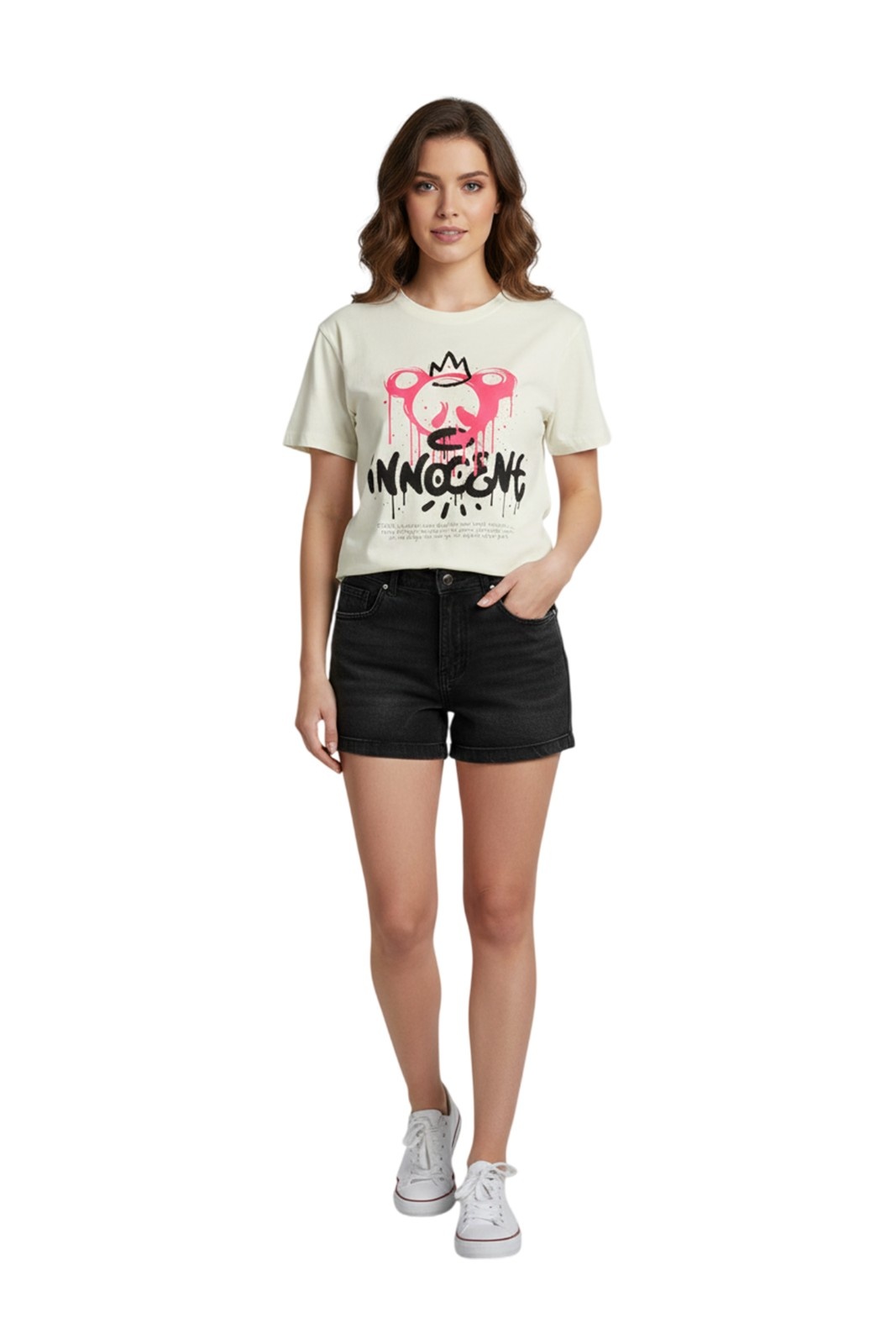 INNOCENT GRAPHIC PRINTED REGULAR T-SHIRT