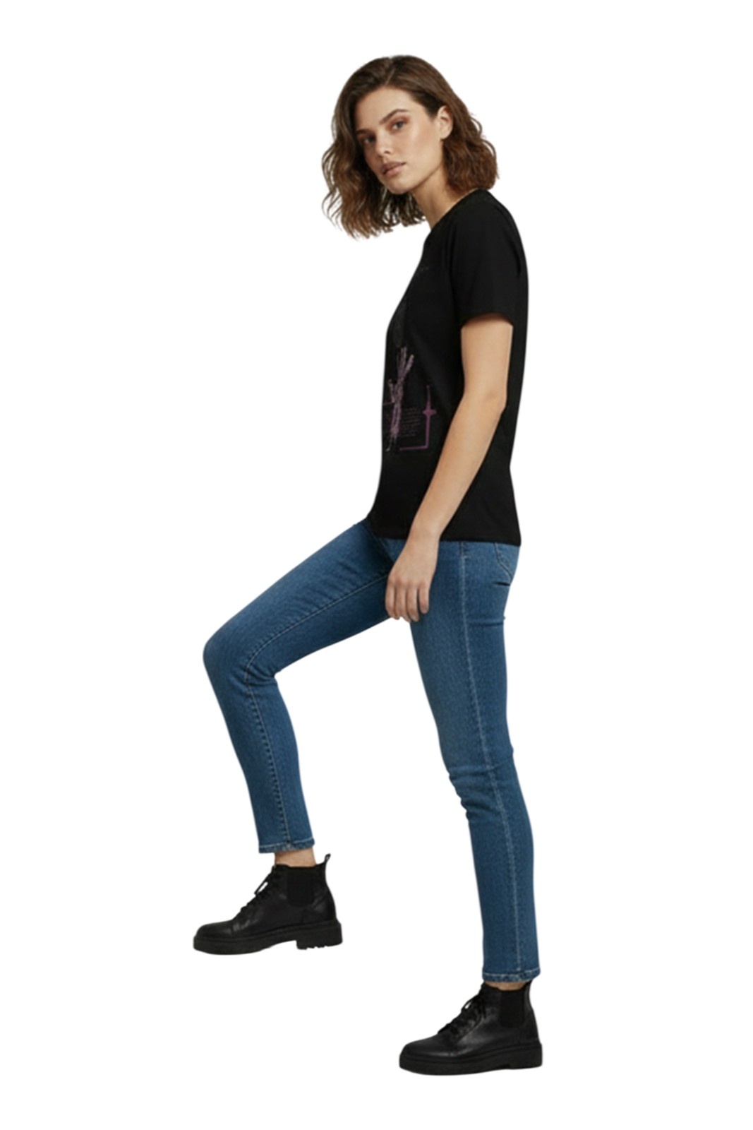 TREND GRAPHIC PRINTED REGULAR T-SHIRT