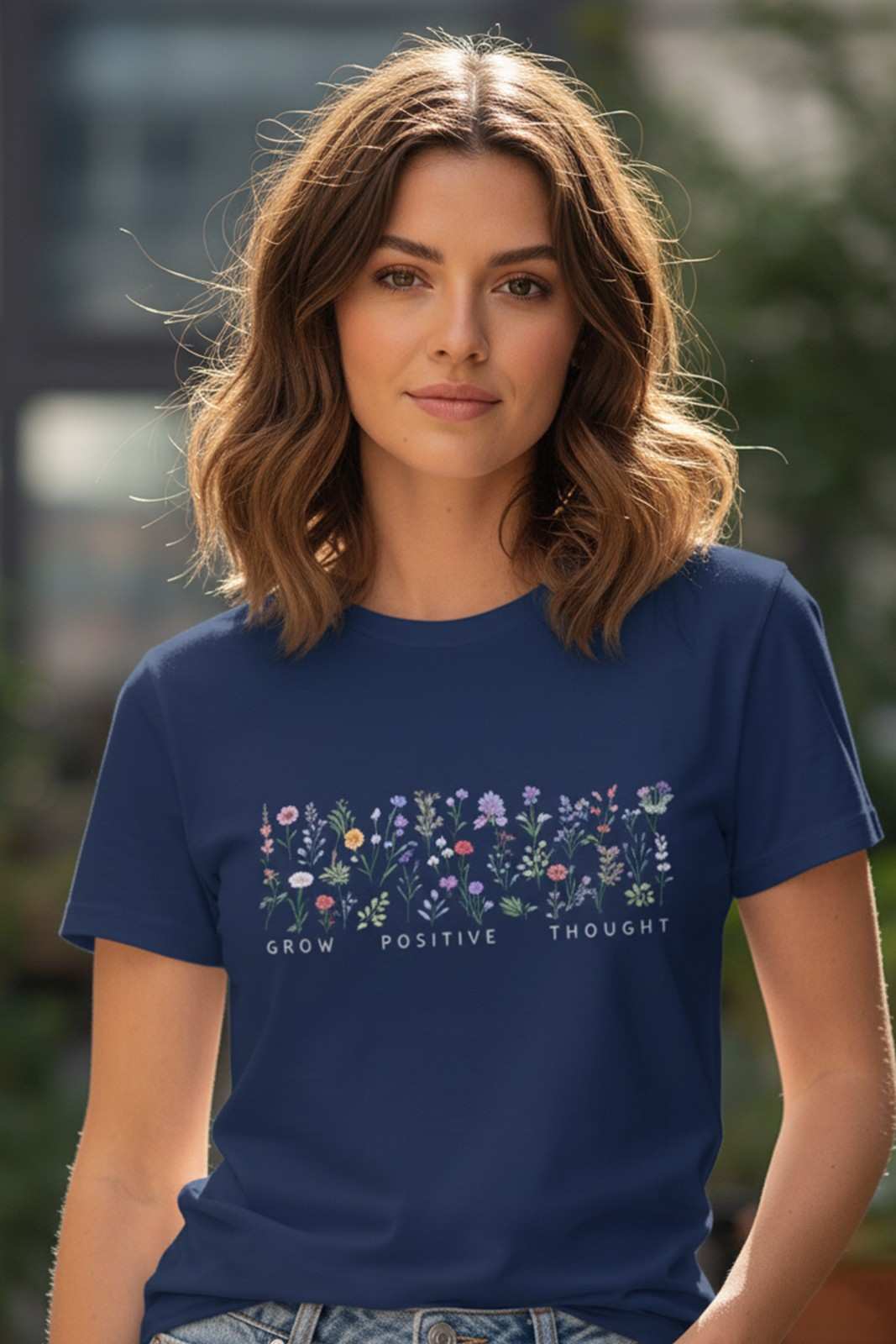 BOTANICAL GRAPHIC PRINTED REGULAR T-SHIRT