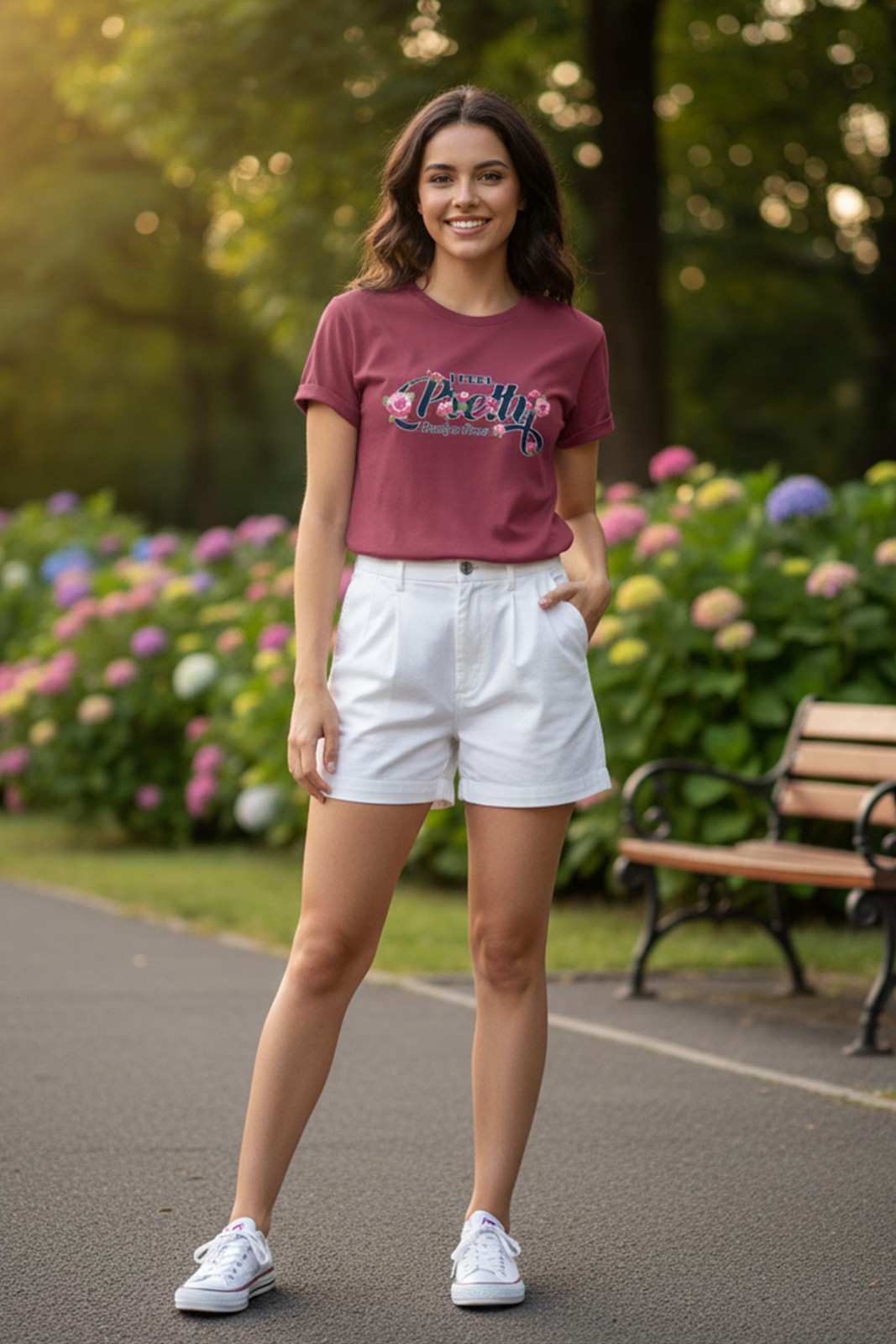 PREETY GRAPHIC PRINTED REGULAR T-SHIRT